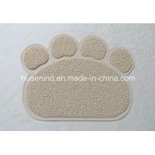 Tapis protecteur de déchets de PVC pour animaux domestiques, produits pour animaux de compagnie